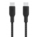 Belkin CAB014bt3MBK BoostCharge USB-C 至 USB-C 100W 連接線 (黑色) (3米)